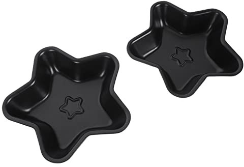 TOPBATHY 2 Stück Kuchenform aus Kohlenstoffstahl, Antihaft, für Kuchen