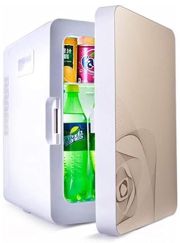 Mini Fridge 20L Portable Car and Home Dual Use Cooling and Heating Function for Drinks Beer Fruits Travel Blue
