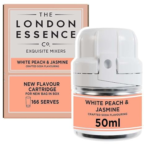The London Essence Co. White Peach & Jasmine Soda | 50ml | Cartridge