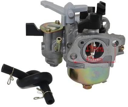 Carburateur 168 Carb avec filtre à huile Compatible avec GX160 GX200 168F 5.5HP 6.5HP pompe à eau Compatible avec moteur à essence nettoyeur haute pression tondeuse à gazon