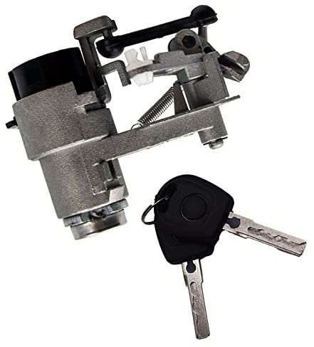 WITTSY Zubehör 1J6827297G Kofferraumtürschloss Heckklappe 2X Schlüssel Für V&w Für Golf MK IV 1997-2002 2003 2004 2005 2006 Kombi 1J6827297C 1J6827297K