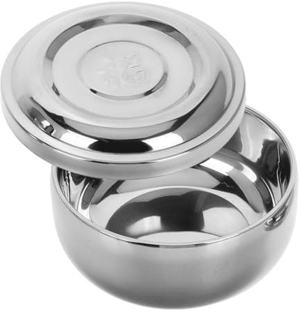 VERDANVERSE Ciotola Acciaio Inossidabile Con Design Per e Snack Per Compatta Isolamento Termico Per Conservare La Del Cibo