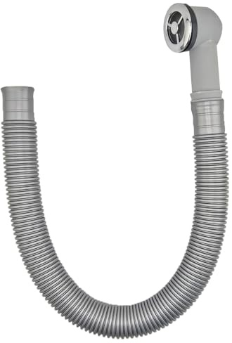Ctyjia 1 Pieces Overflow Pipes, Stainless Steel Sinks Overflow Pipes with Overflow Head, Dia 36mm Wash Basin Overflow Head, for Overflow Hole Diameter 30-32mm, Round Interface