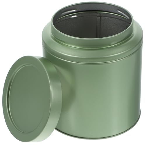 SOLUSTRE Teedose Aus Weißblech Luftdichte Teedosen Für Losen Tee Kanister Für Teeblätter Vorratsbehälter Mit Deckel Für Kaffee Zucker Blumentee Küche 4.72 X 4.13 X 4.13 in