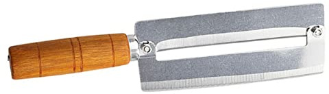 CIYODO Couteau Éplucheur INOX à Manche Coupe Ananas et Canne à Sucre Outil Tranchant Fruit et Légume Pratique