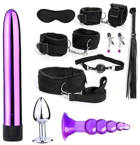 ZeeKoug Juego De 10 Piezas De Herramientas De Ejercicio De Ocio Negras De Moda, Ligeras Y CóModas, Accesorios, Equipos De Yoga Ajustables, Regalos Originales