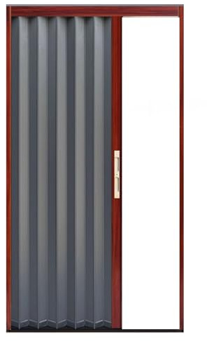 yurstcggh Porta Divisoria Pieghevole Semplice,Porta a Soffietto da Interno,Materiale in Lega di Alluminio,Vari Colori Pannelli Altezza,Per Doccia Del Bagno,Cantina E Piccolo Spazio,Esterno 120×183cm