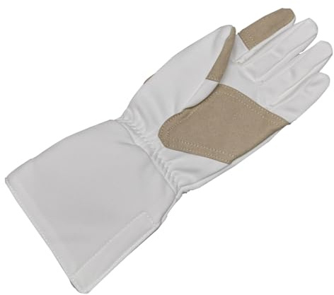 WANGCEPLSD Fechthandschuh, Rutschfester Fechthandschuh, Handschutz, Verschleißfest, für Degen, Florett und Säbel, Linkshänder(S)