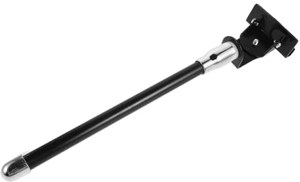 TOGEVAL Antena Decorativa para Coche 36 Cm Negra Resistente Intemperie Antena Ficticia Compatible Techo y Maletero para SUV y Camión Automotriz de Metal