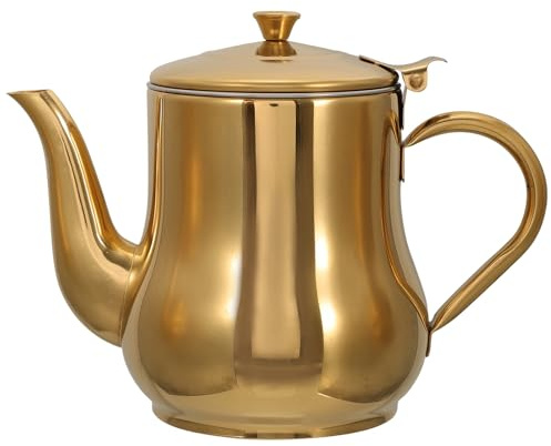 EXCEART Aceitera de Acero Inoxidable 500 Ml Filtro Integrado, Recipiente Colador para Aceite y Condimentos, Bote Portátil para Cocina Doméstica y Control de Grasa
