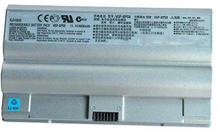 Hubei 11.1V 4800mAh VGP-BPS8 VGP-BPS8A Laptop battery for SONY PCG-394L VAIO VGC-LB15 SONY VAIO VGC-LJ VAIO VGN-FZ Series