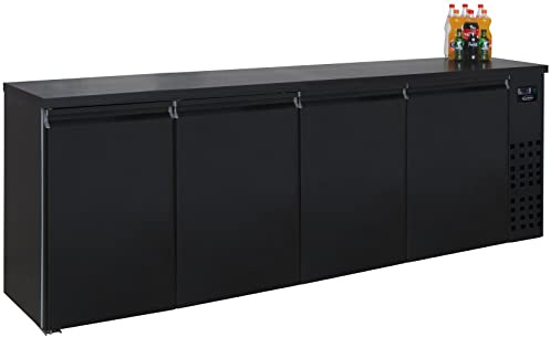 Arrière Bar Réfrigéré - 4 Portes - 680 L - Combisteel - R2904 PortesPleine/battante