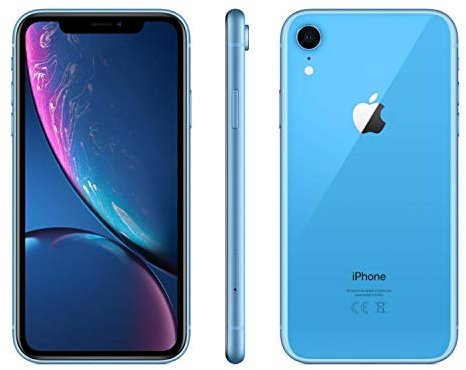 Apple iPhone XR, US Version, 64GB, Blue - T-Mobile (Renewed)