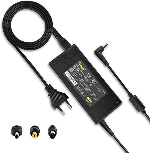 LEICKE ULL Universal Power Supply for HP 19V 4.74A 90W | Bärbar datorladdare för Acer ASUS Toshiba PA3516E-1ACA Medion Liteon Compatible 19V 3.42A 18.5V 3.5A 19,5V 3,33A 2.31A 90W/65W med 4 pluggar