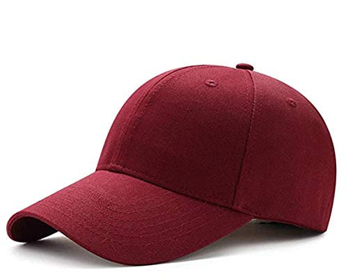 Snapback Cap Junge Mädchen Baseballcap Baumwolle Kappe Einfarbig Sonnenschutz Sonnenhut Outdoor Basecap Einstellbar Baseballkappe Kinder Hut Draussen Sport Baseball Mütze für Reisen Golf Tennis