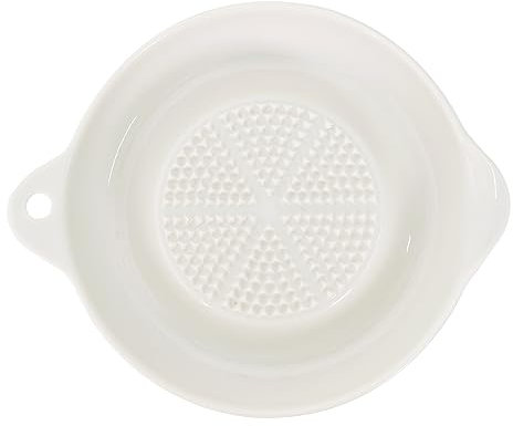 Rallador de Cerámica, Plato de Rallador de Porcelana, Rallador de Cocina, Porcelana Rallador de Cerámica de Jengibre, Fácil de Limpiar y Almacenar, para Jengibre Cebolla Ajo Frutas Verduras Chocolate