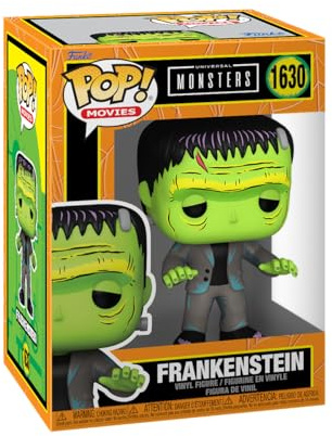 Funko POP! Movies: Universal Monsters - Frankenstein | Offizielles Horror Merch - Vinyl Sammelfigur als Regal Deko - Geschenkidee zum Geburtstag für Fans und Sammler