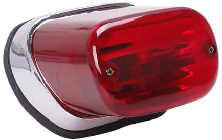 Luz Trasera Motocicleta para Ya&maha Virago XV250 XV400 Luz Trasera De Frenos para Motocicleta ABS Rojo Motocicleta Indicador Trasero Accesorios De Lámpara De Parada Accesorios
