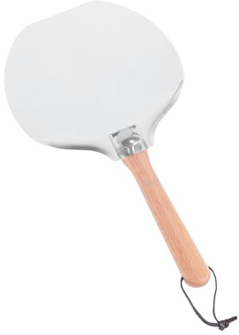 Pizza Peel Pizza Spatula, Metal Pizza Paddle with Foldable Wooden Handle, Pizza Peel Set for Family Pizza Oven Baking Pizza Dough Bread Pastry for Turning Bread Pastry Dough Cake