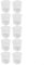 Lot de 10 gobelets à médicaments en plastique transparent, parfaits pour les mesures de cuisine et plus encore (30 ml)