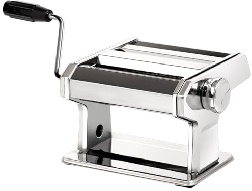 Manuell pastamaskin – nudeltillverkningsmaskin, pastapress spagettiskärare