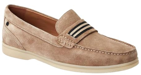 Bastrumma vardagliga skor för män Beige 9 UK