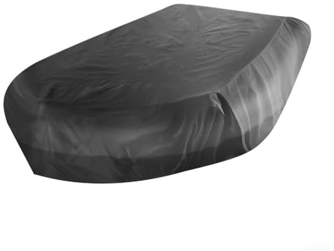 Größere aufblasbare Bootsabdeckung, 210D-Oxford-Stoff, strapazierfähig zum Schutz beim Rudern und Aufbewahren (230 x 165 x 46 cm)