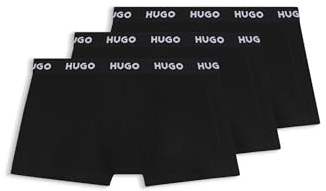 HUGO Boxershorts för män (3-pack, New - Black1, M