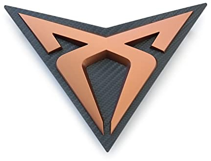 Seat CUPRA Formentor Emblem Kühlergrill, kupfer, Carbon, passend für SUV ab 2021
