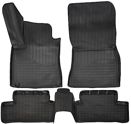 Norm Liners | Norm 3D Gummimatten Auto Matten Fussmatten Kompatibel mit GLA H247 ab 2020, Rand cca 4cm, Allwetter, 4Tlg, Premium Qualität