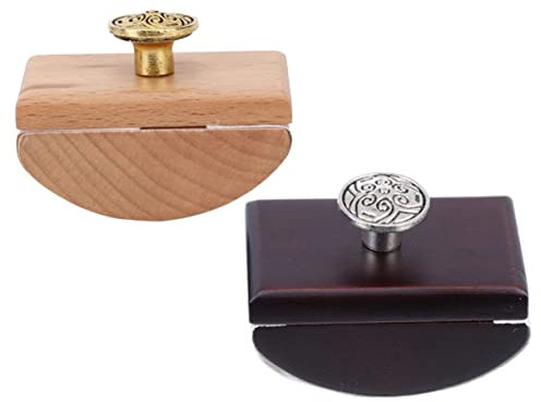 COHEALI Wiegelöscher 4 Stück Kladde Bastel-rocker-blotter Stiftwerkzeug Büro Briefmarken Schreibutensilien Kaligraphiestift Pen Schreibtisch Studentisches Briefpapier Nützlicher Rocker-blotter Hölzern