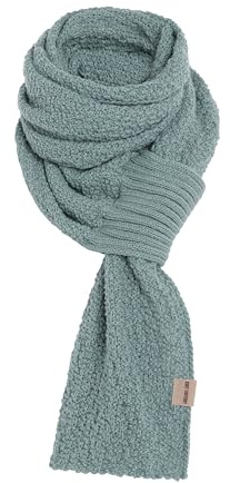 Knit Factory - Haze Halsduk - Stone Green - 170x35 cm