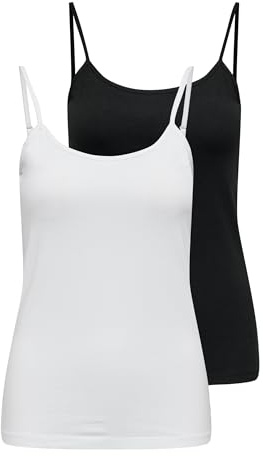 Jdyava Singlet 2-pack JRS, Vit, L