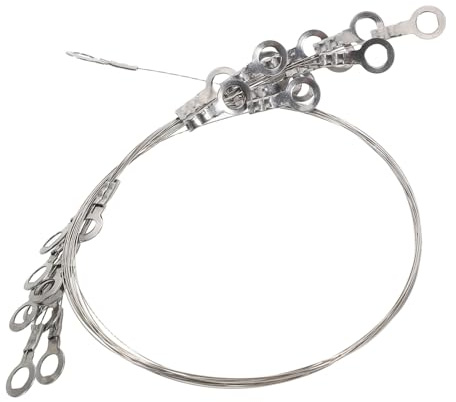 UKCOCO 12 pièces Fils de Coupe Acier Inoxydable pour Gâteau Câbles de Nivellement Remplacement Facile pour Découpe et Division de Gâteaux Outil de Cuisine pour Trancher et Modeler