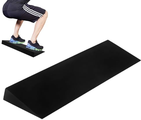 Yogabil | vadsträckare | Squat Wedge vadsträckare knäkilsträckare bensträckare yogablock – justerbar knäböjningsramp för fitnessentusiaster löpare idrottare seniorer gym studio sovsal
