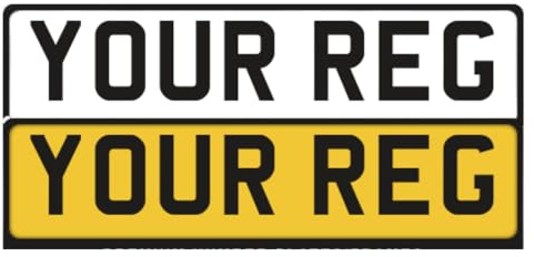 Number Plates | Holders - Printed 3D 4D - Number Plates Surround For Acrylic UK Number Plates - Universal Reg Plate Holder - Strong & Secure License Plates