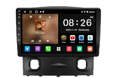Bilnavigering för KIA Carnival 2002-2006 Bärbar Pekskärm Android Auto för Bilar, Med Bluetooth, Fm, Aux, Röstassistent Gps-Satellitnavigering, 4 Kärna 4G＋64G