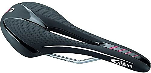 GES Road XennoX Sattel für MTB, schwarz und rot