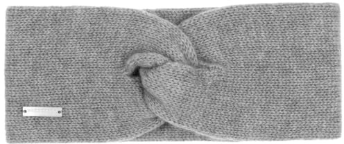 Seeberger Lasuna Kaschmir Stirnband Stirnwärmer Headband Ohrenschutz Headband (One Size - hellgrau)