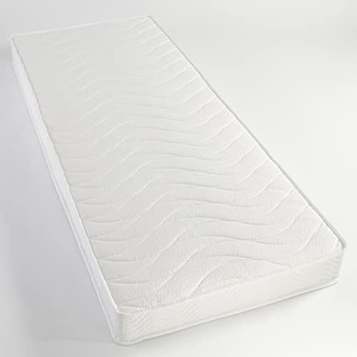 Matratze Kinder 80 x 140 aus Schaumstoff 10 cm