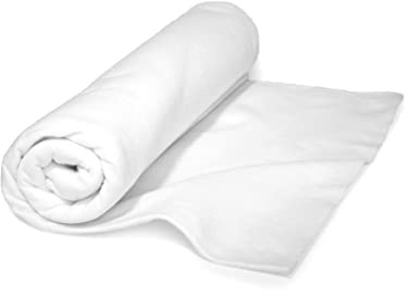 Generique - Schnee-Matte Weihnachtsdeko 90 x 245 cm - Grau, Weiss