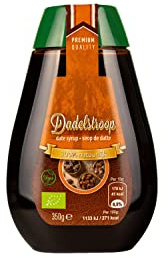 Jarabe de dátil orgánico 250ml Vegano - Sostenible y delicioso para una vida consciente - Dulzura natural para una cocina saludable - Alimentos sin gluten - Alternativa de azúcar
