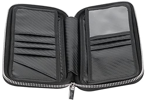 Visitenkartenhalter, PU-Leder, Visitenkartenetui, Taschen-Visitenkartenhalter Für Männer Oder Frauen, Schlanker Visitenkartenträger, Namenskartenhalter(Rot)