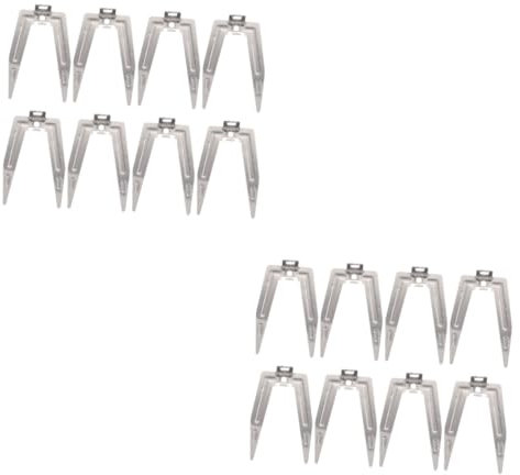 MILISTEN 16 Piezas Tenedor De Pollo Asado De Acero Inoxidable Tenedores De Parrilla De Cocina Herramientas De Pollo a La Parrilla Tenedor De Carne Freidoras Horno Eléctrico Exterior Rotar