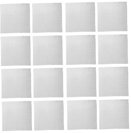 Veemoon 100pièces Chiffon à Polir Argent pour Bijoux Nettoyant Bijoux Argent Chiffon de Nettoyage