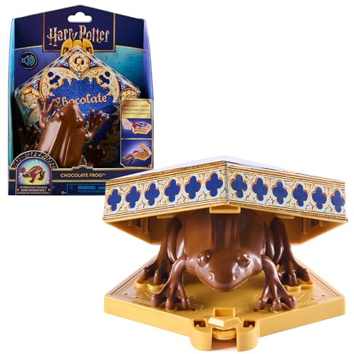Wizarding World Harry Potter, Chocogrenouille Interactive, Saute et bondit, Effets sonores, Jouets pour Filles et garçons, à partir de 6 Ans