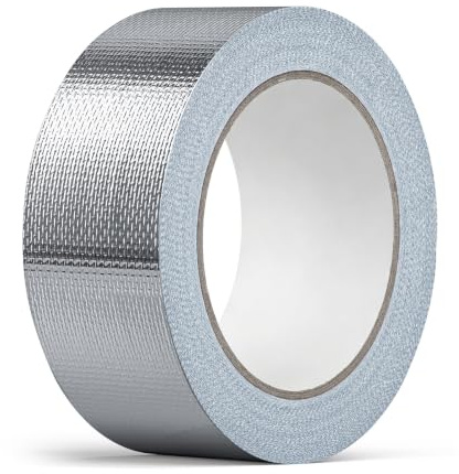 wordmouk Ruban Adhésif Aluminium Renforcé par Fibre de Verre Bande