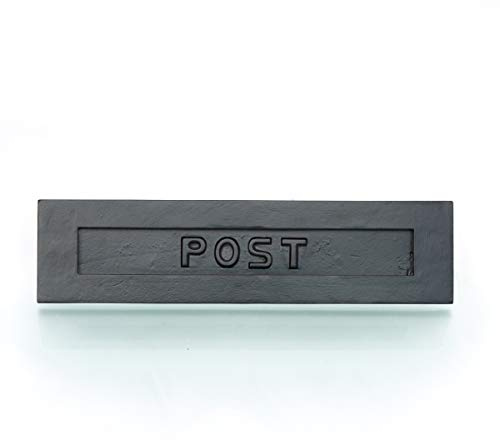 Antikas - Briefschlitz rostfrei - großer Briefeinwurf für antike Haustüren - Briefkasten