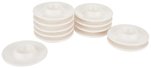 Creativ Company Coquetier, d: 9,8 cm, diamètre intérieur 3,9 cm, Blanc, 12pièces