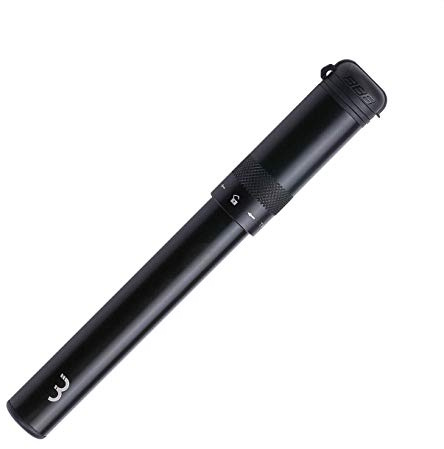 BBB Cycling BMP-49 EasyRoad Mini Pump for Bike Tires with Presta, Schrader and Dunlop Valves